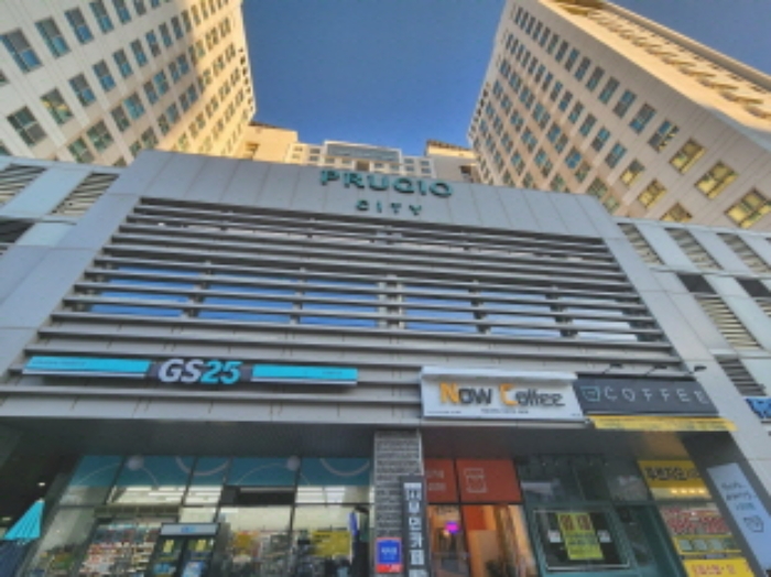 건물명 표시 모습