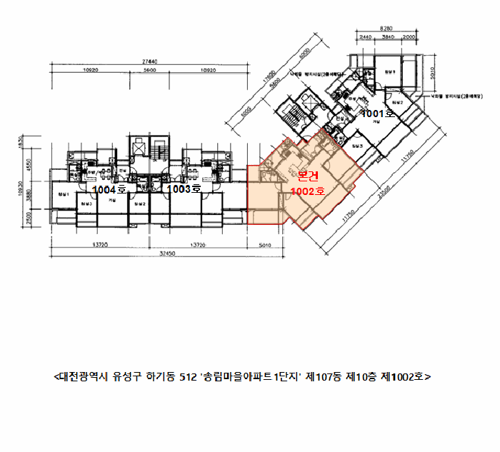 지적 및 건물개황도