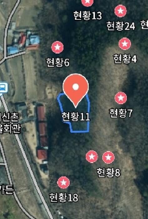 목록11 위성지도 모습