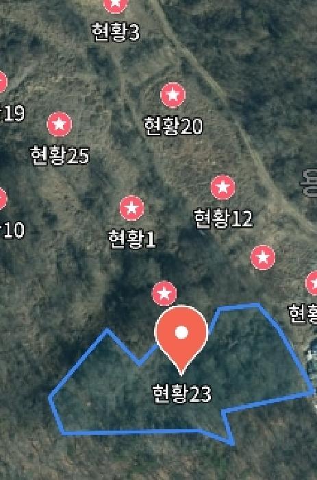 목록23 위성지도 모습