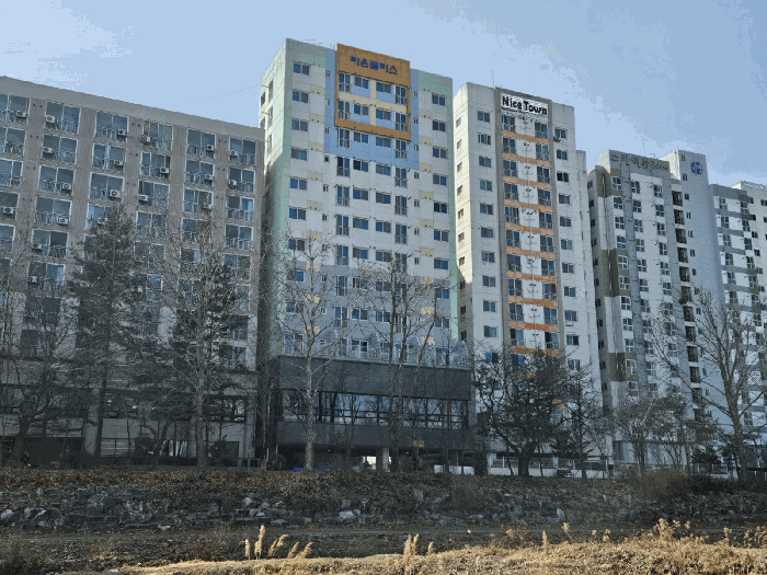라온팰리스 1동 전경
