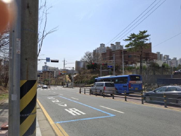 목록14,15 주변 도로 모습