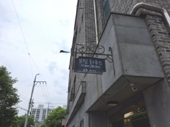건물명 표시 모습