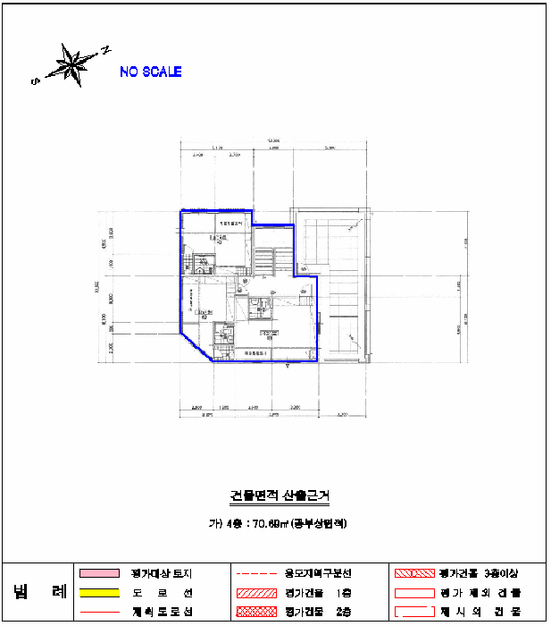 지적 및 건물개황도