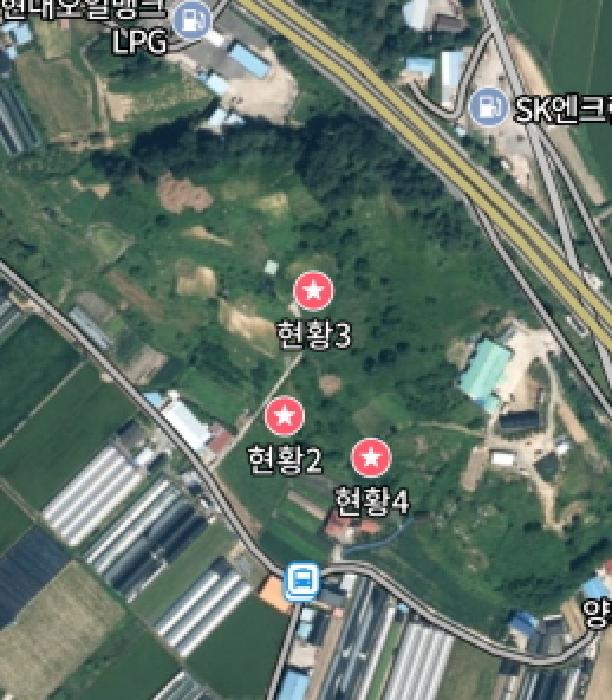 목록2,3,4번 위성사진