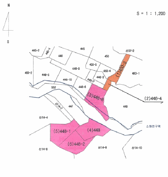 지적도 사진