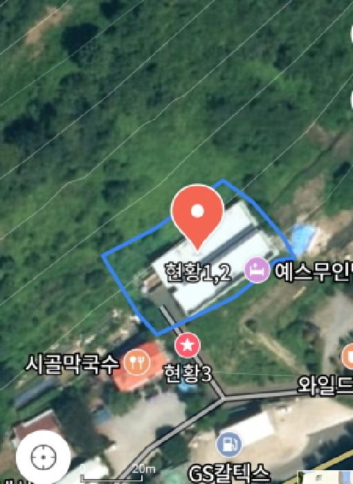 목록1번,2번 위성사진