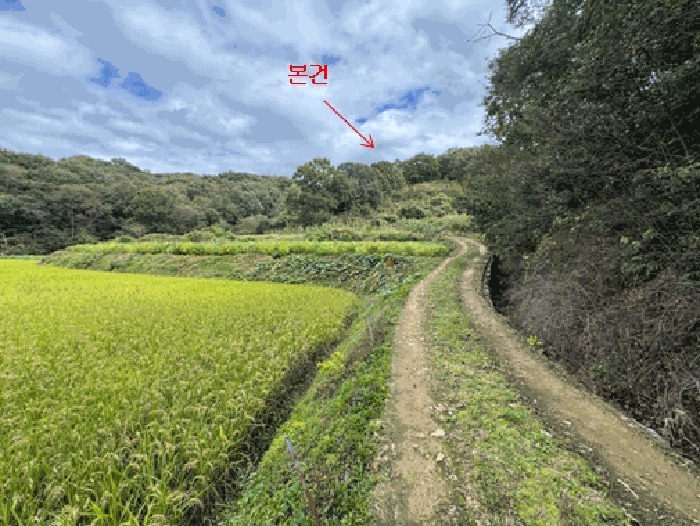 주변 전경(대상 서측에서 촬영)