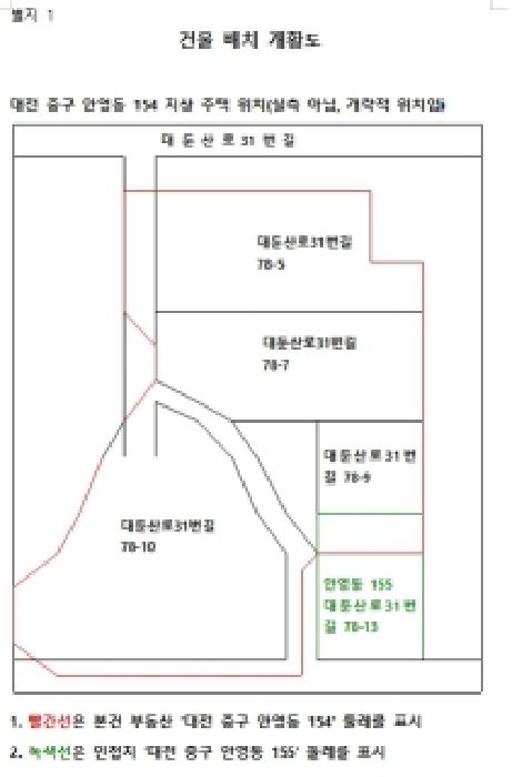 건물 배치도
