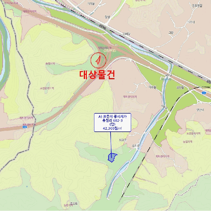 표준지위치도