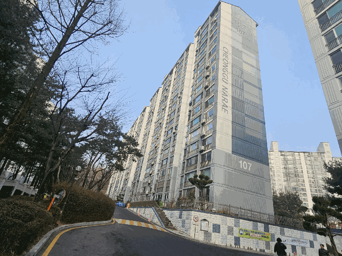 107동 전경