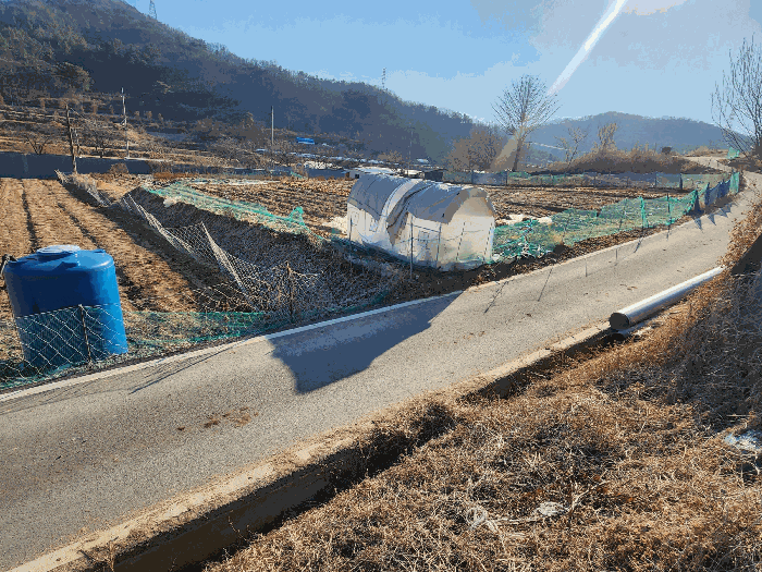 대상물건 전경(북동측에서 촬영)
