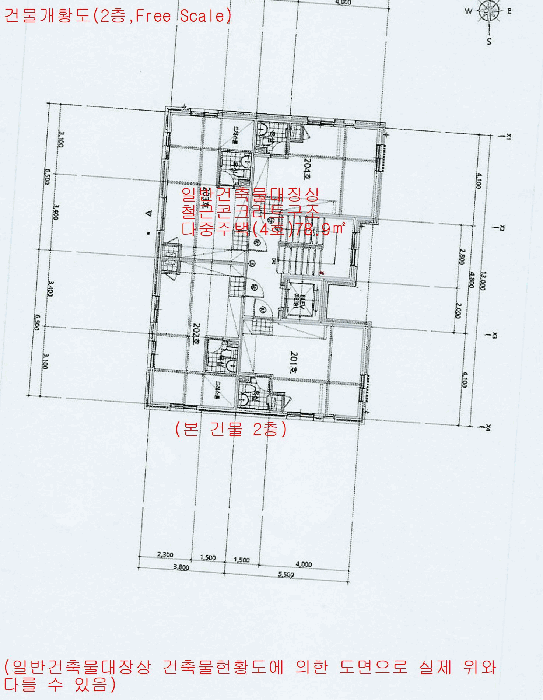 건 물 개 황 도(2층,Free Scale)
