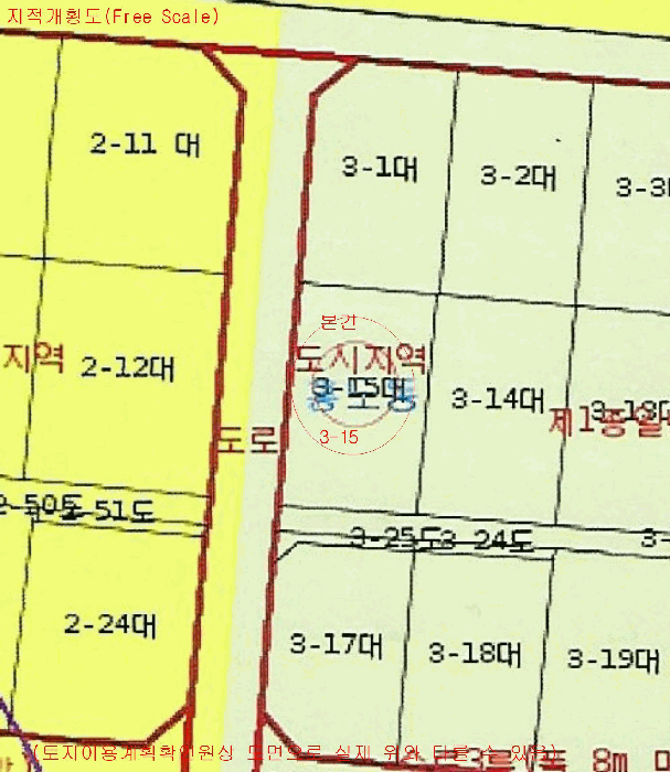 지 적 개 황 도(Free Scale)