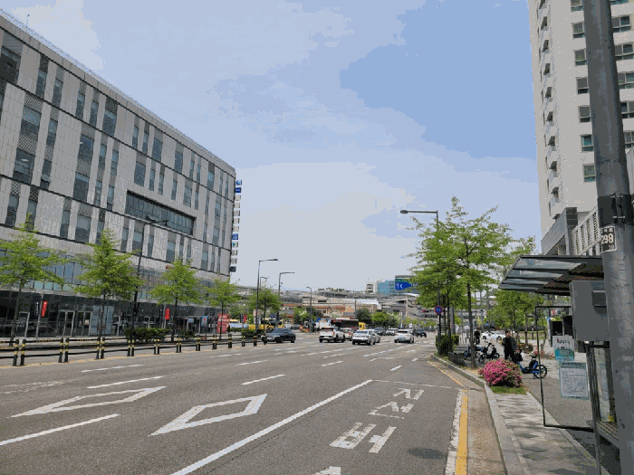 남측에서 촬영 주변전경