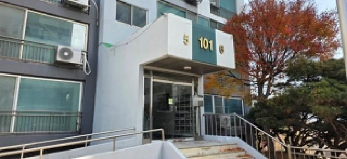 1,3번 부동산 공용현관문 모습