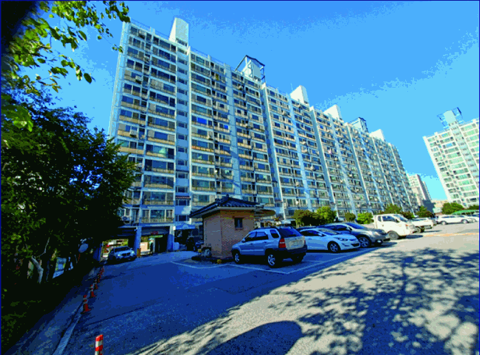 본건 논산제이파크 201동 전경