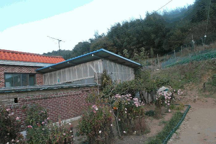 기호3)지상 제시외 창고 (철골조 판넬지붕 단층)