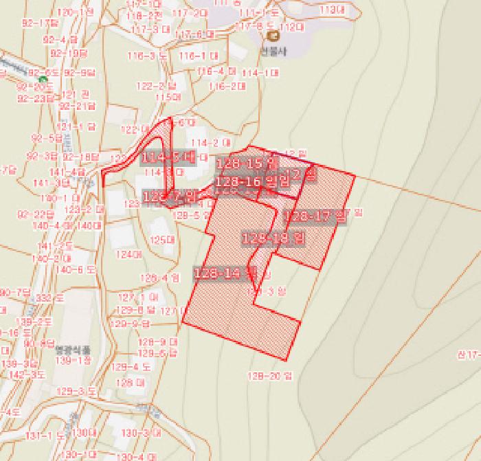 지번약도