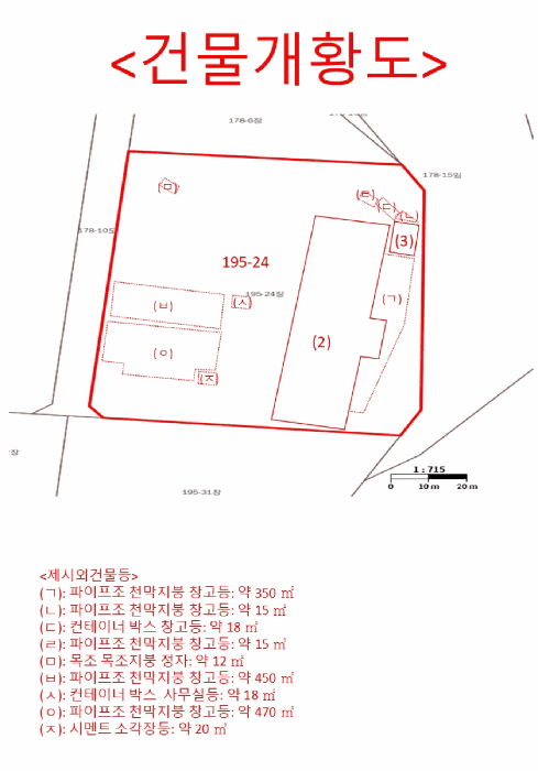 건 물 개 황 도