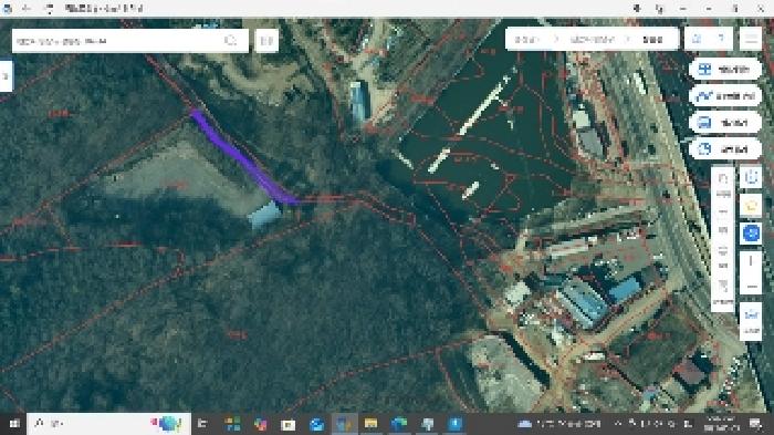 위성사진(스마트국토정보) : 부동산표시목록 2번