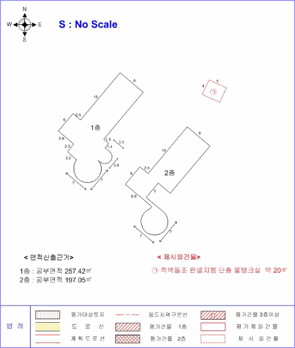 건 물 개 황 도