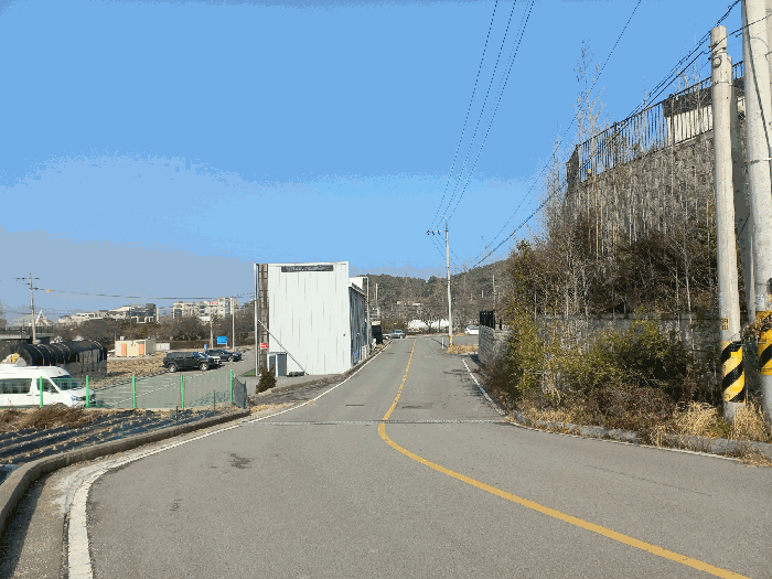 기호(4,5)도로 (남측에서 촬영)
