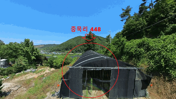 중묵리 448 전경 및 제시 외 건물(ㄱ)