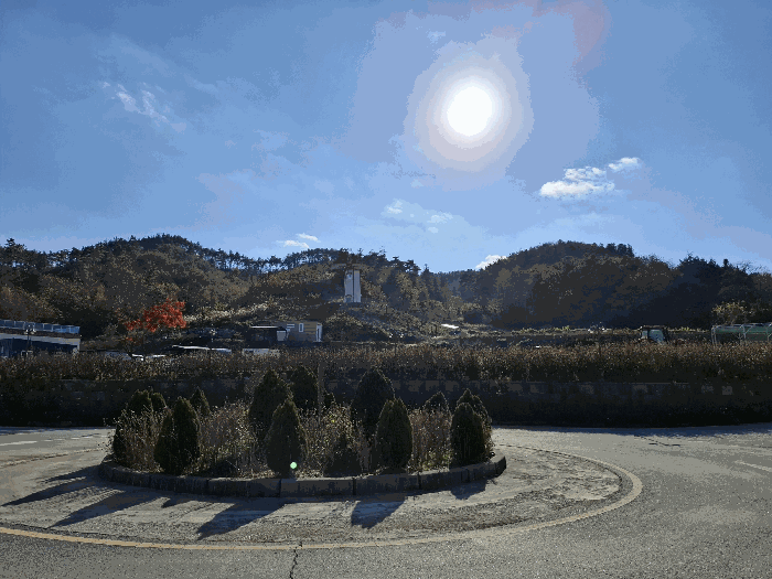 본건 서측 원경