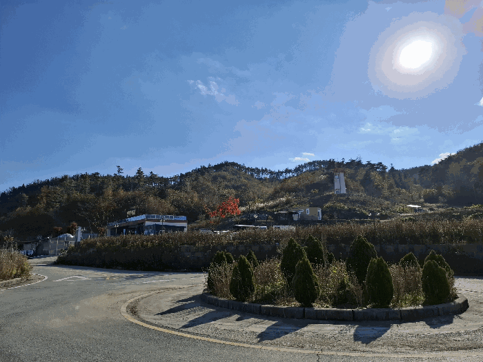 본건 동측 원경