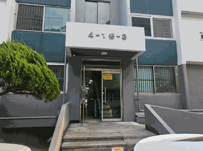 1동 3호 4호 1층 출입구
