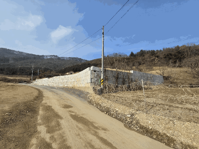 기호(2,3) 토지 전경(동측에서 촬영)