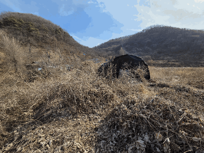 기호(4,5) 토지 전경(북서측에서 촬영)