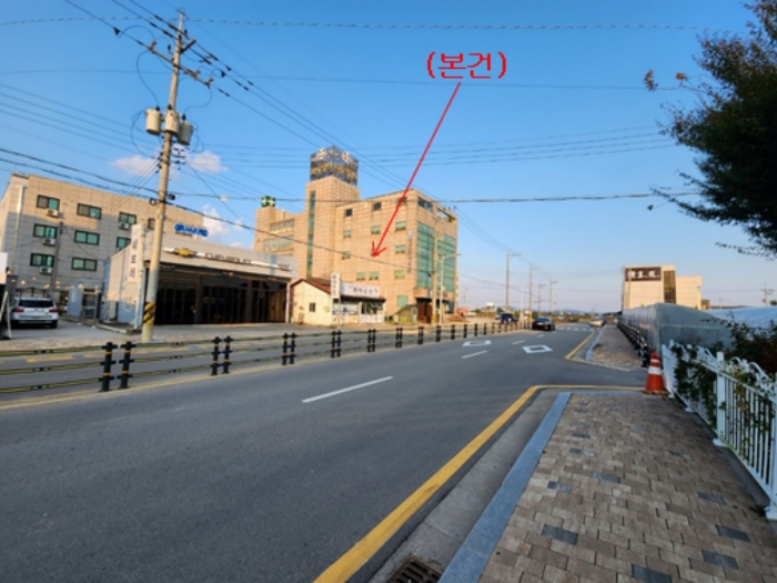 본건 주변 전경 - 본건 남서측 인근에서 촬영