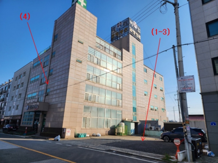 기호(1,2,3,4) 전경 - 본건 북서측에서 촬영