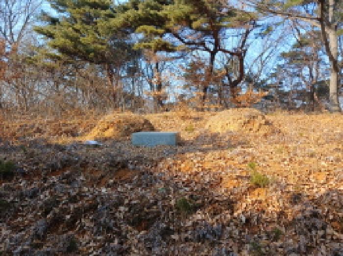 분묘 2기(북쪽 부분)