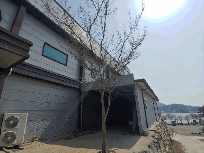 제시외 수목 전경