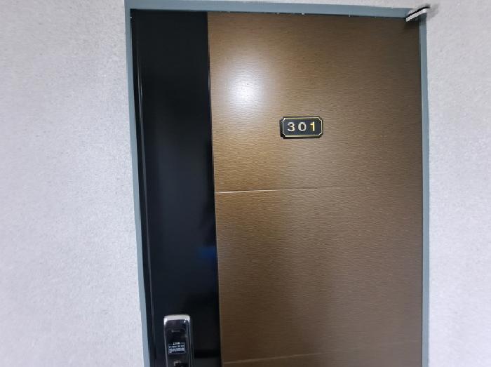 301호 현관문