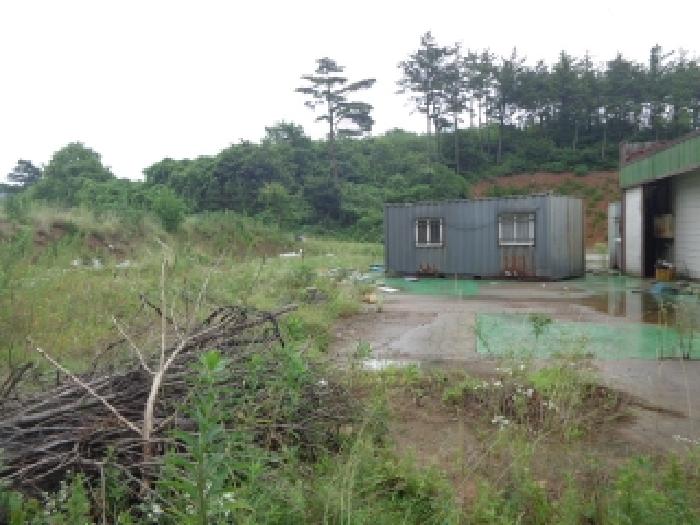 1021-1번지 북쪽 지상의 모습(1동호 멸실 지역으로 보임)