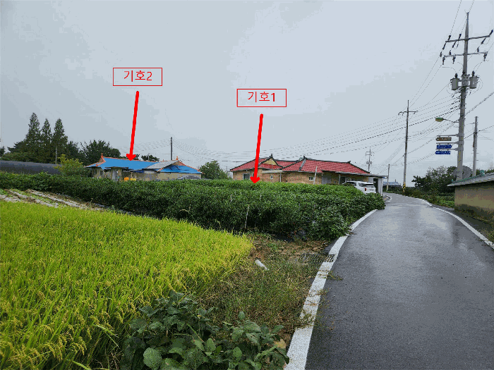 기호 1,2전경(동측에서 촬영)
