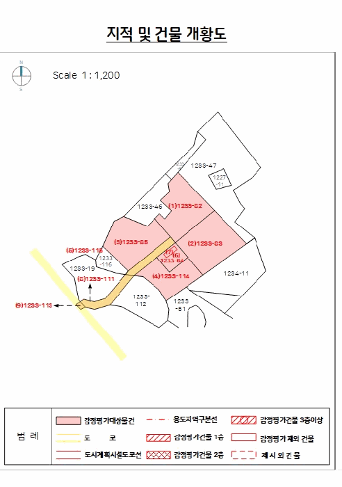지적도 사진