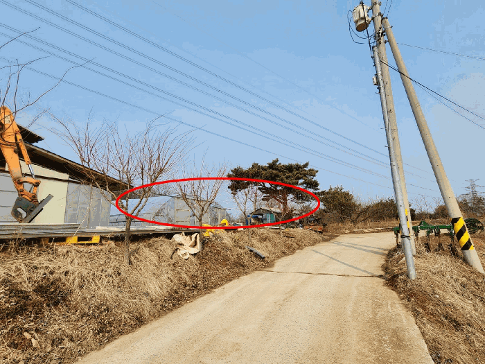 본건 전경(남동측에서 촬영)