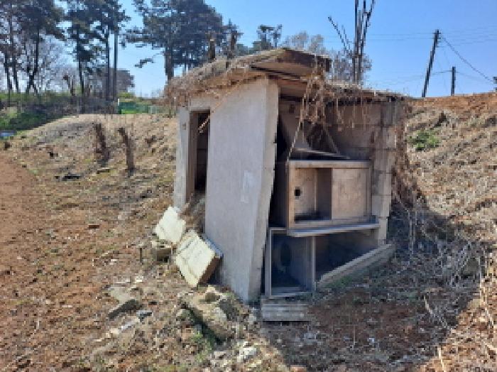 북서쪽부분 제시외 세멘벽돌조 작은 창고