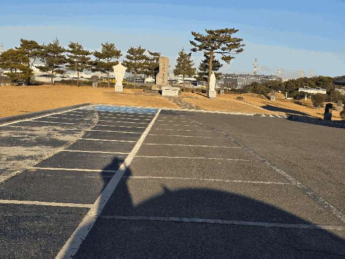 황무실 성지 주차장
