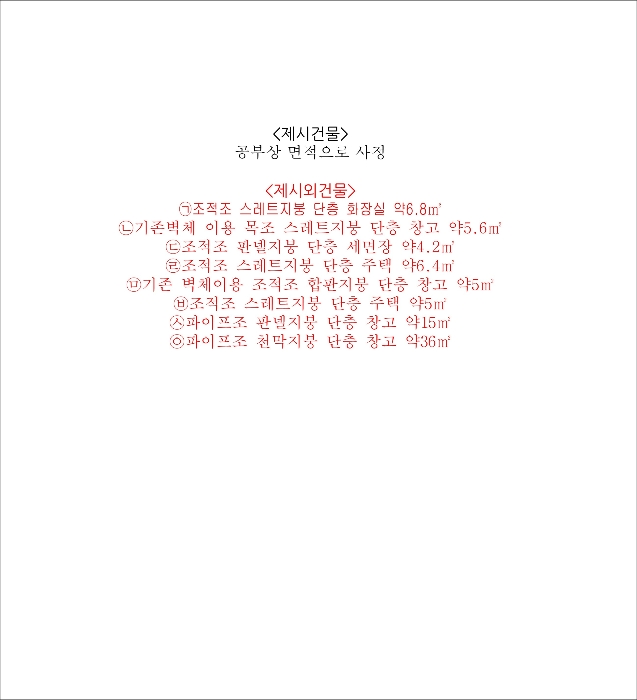 건 물 개 황 도