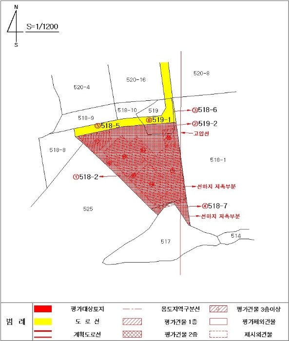 지적도 사진