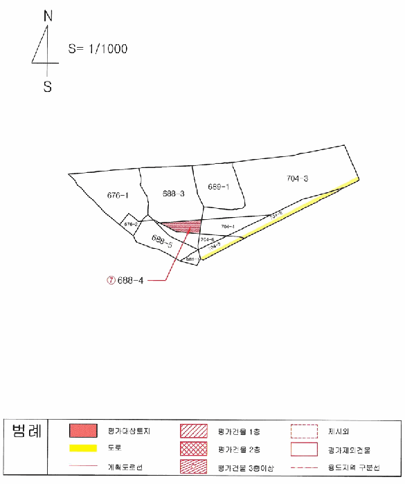 지적 및 건물개황도
