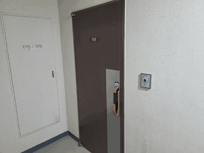 건물동 내 본건 입구 전경