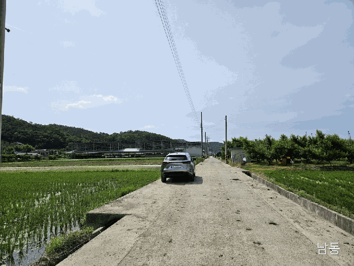 본건 인근 전경(본건 남동측)