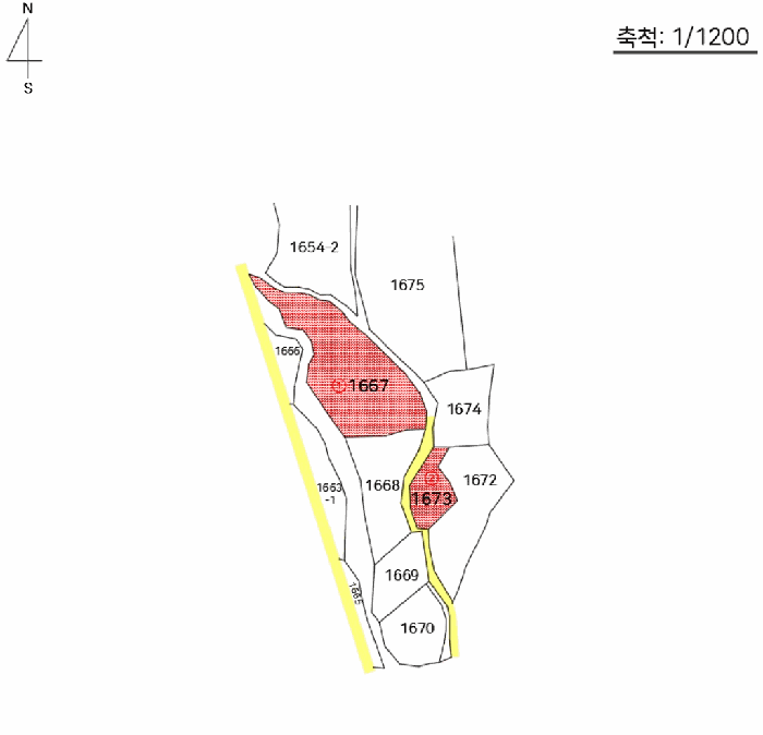 지적도 사진